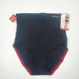 NWT Skinnygirl Laser Shaping Briefs Size Small Black High Waist Tummy Control